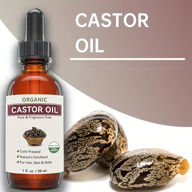 Product Introduction of 1pc Pure Castor Oil, Pure, Cold Pressed, Hexane Free. Care For Eyelashes, Eyebrows, Hair. Skin Moisturizer & Hair Treatment Helps Hair Care 1.01oz Per Bottle. Haircare Comfort Moisture Hydrating Hydrate 16