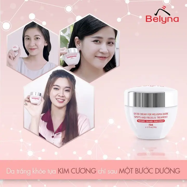 Kem giảm nám tàn nhang ngừa lão hóa Belyna