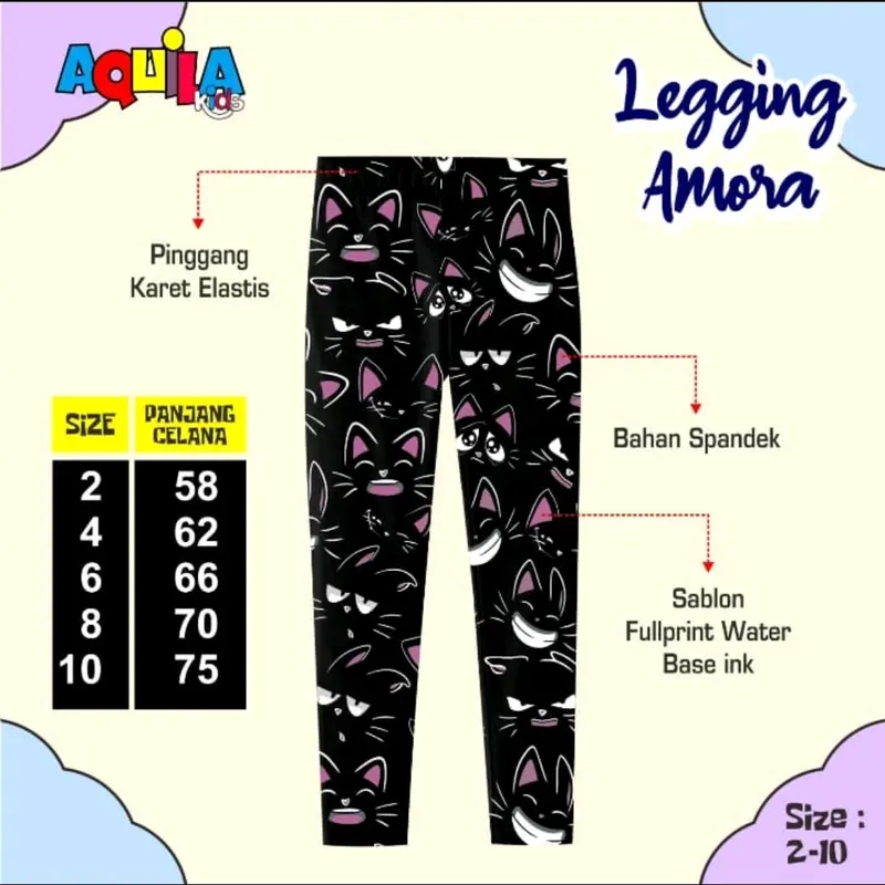 Legging Amora By Aquila 1