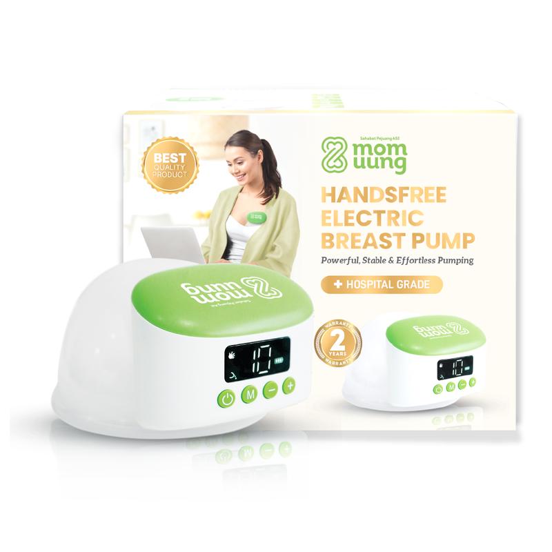 MOM UUNG POMPA ASI HANDSFREE Hospital Grade | MOMUUNG BREAST PUMP HANDSFREE  PORTABLE WIRELESS GARANSI 2 Tahun 3