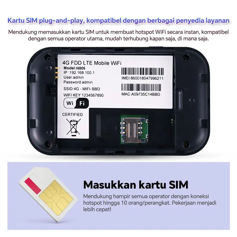Membawa WIFI jaringan seluler nirkabel 5G baru 2025 aliran universal nasional baru yang nyaman jenis kartu Internet jaringan berkecepatan tinggi 2