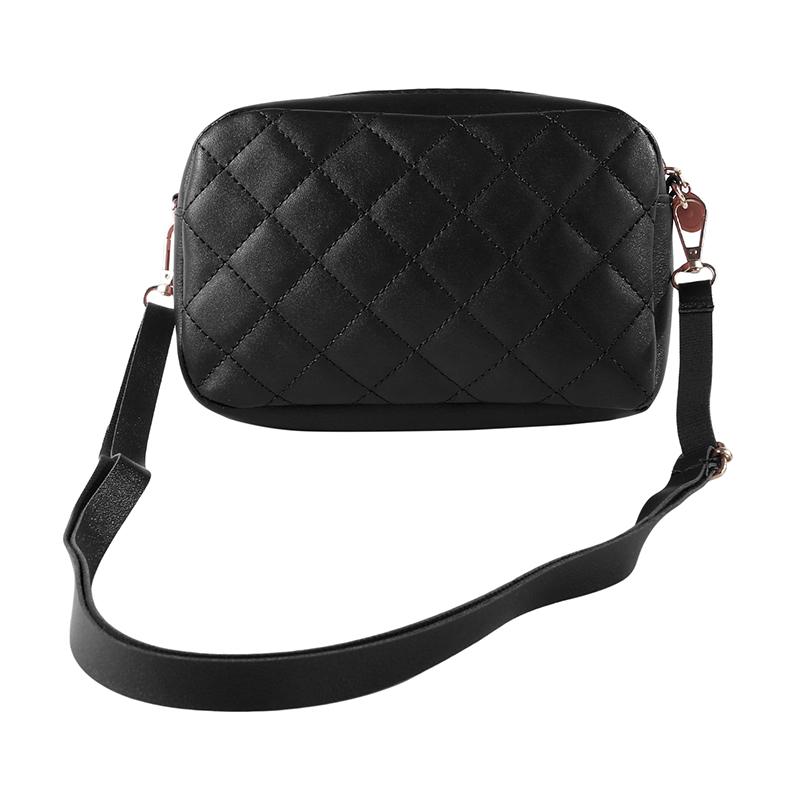 Fashion Women PU Leather Bags Messenger Bag Shoulder Crossbody Bag Chain Bag 6