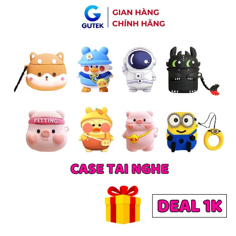 Vỏ bảo vệ bao đựng tai nghe bluetooth i12 - Case inpods cao cấp chống va đập