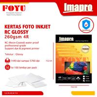 Gambar Kertas Foto Inkjet Imapro Professional RC Glossy 260gsm 4R Camera dari Foyu Photo Kota Administrasi Jakarta Selatan 1 Tokopedia