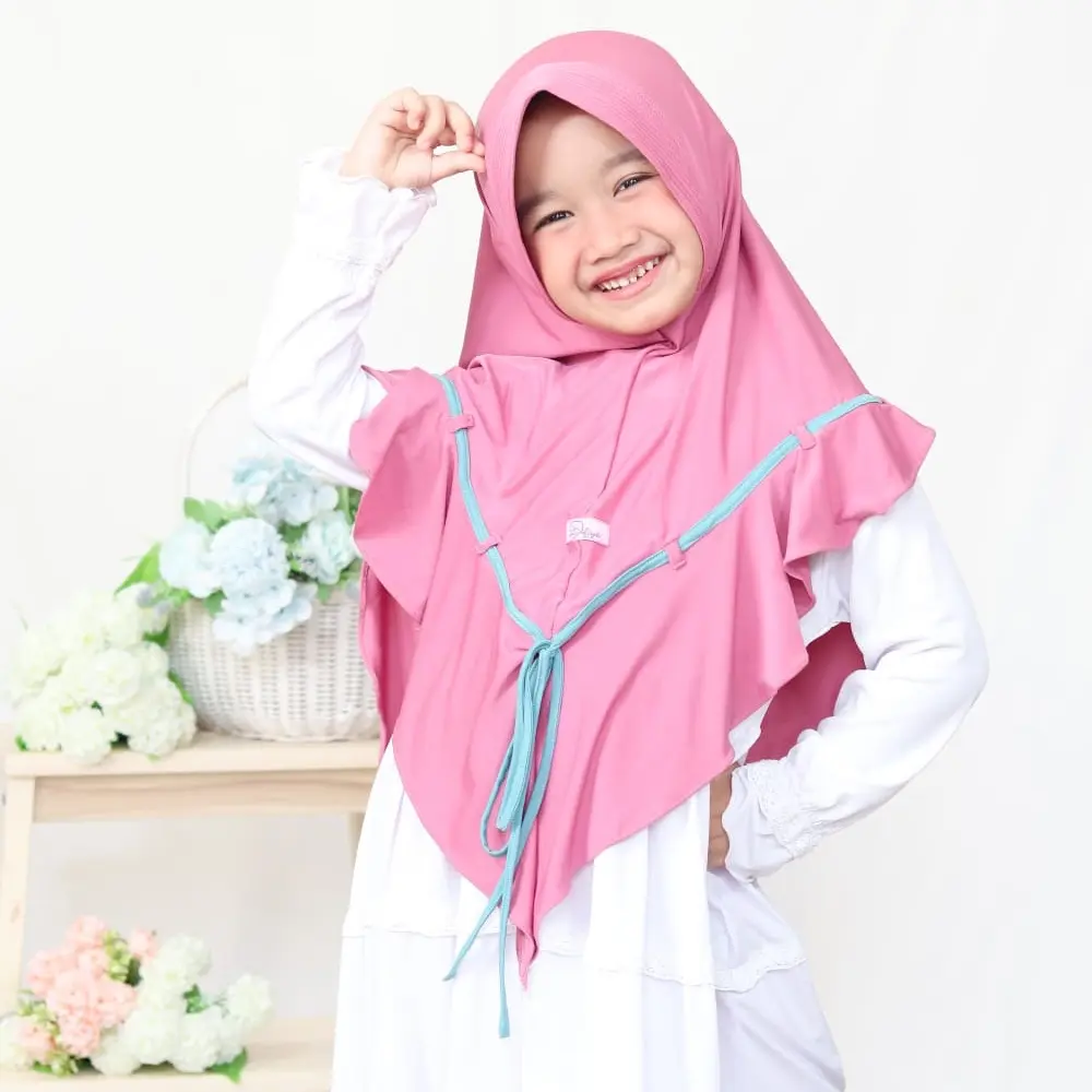 HIJAB NIRMALA JERSEY TK/SD (5-11 Tahun) / Hijab Pita