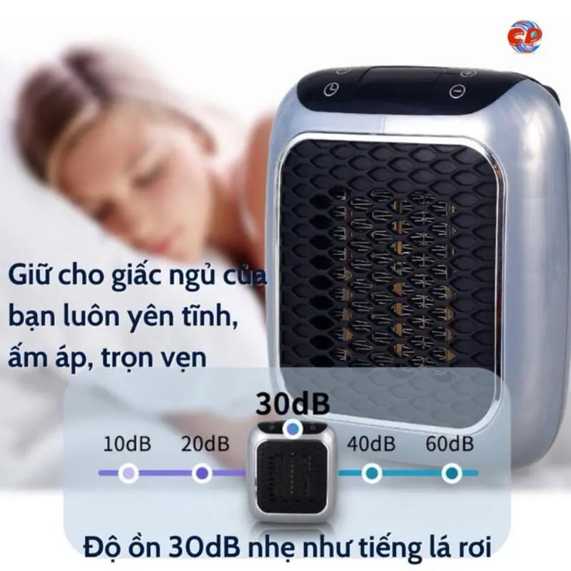 Máy Sưởi Mini, Quạt Sưởi Ấm Mùa Đông Treo Tường, Cách Nhiệt An Toàn,Tiết Kiệm Điện Làm Nóng Nhanh Chóng 4