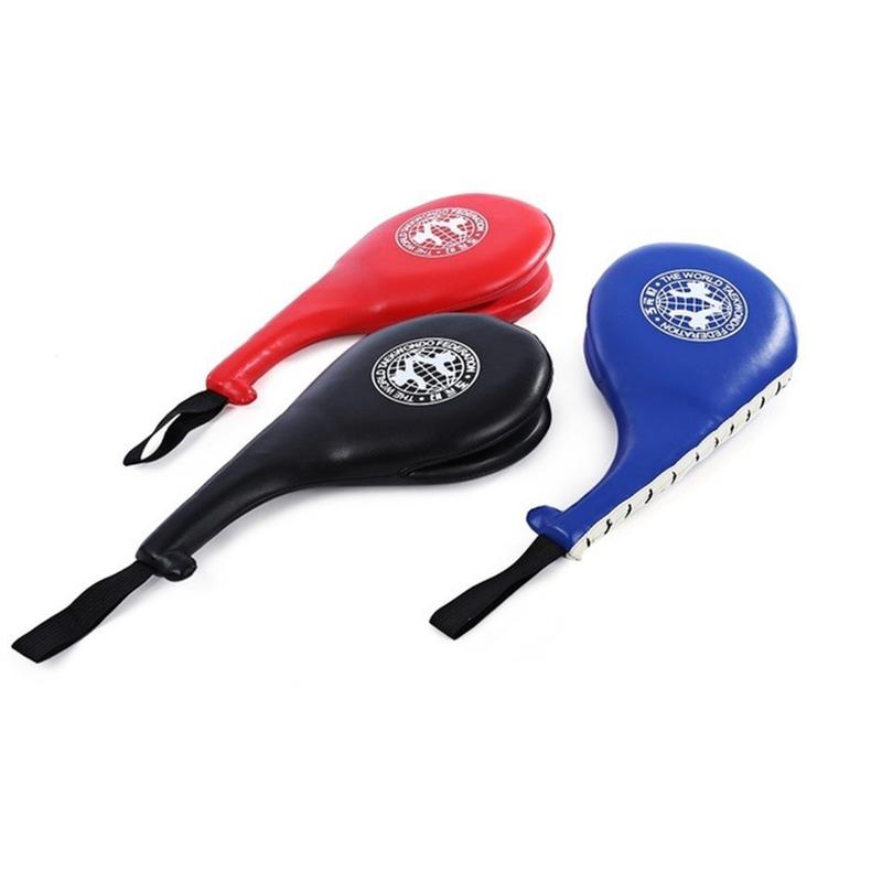 Product Introduction of Double Kick Pad Target Taekwondo Karate Kickboxing MMA Training Martial Arts Drumstick Training Practice Kicking Target 33