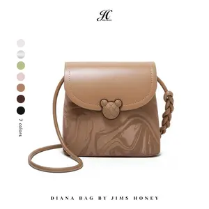 JIMS HONEY LOMBOK Diana Bag - Tas Selempang Sling Bag Tas Kecil Tas Lebaran Kulit Local Brand Women 2025