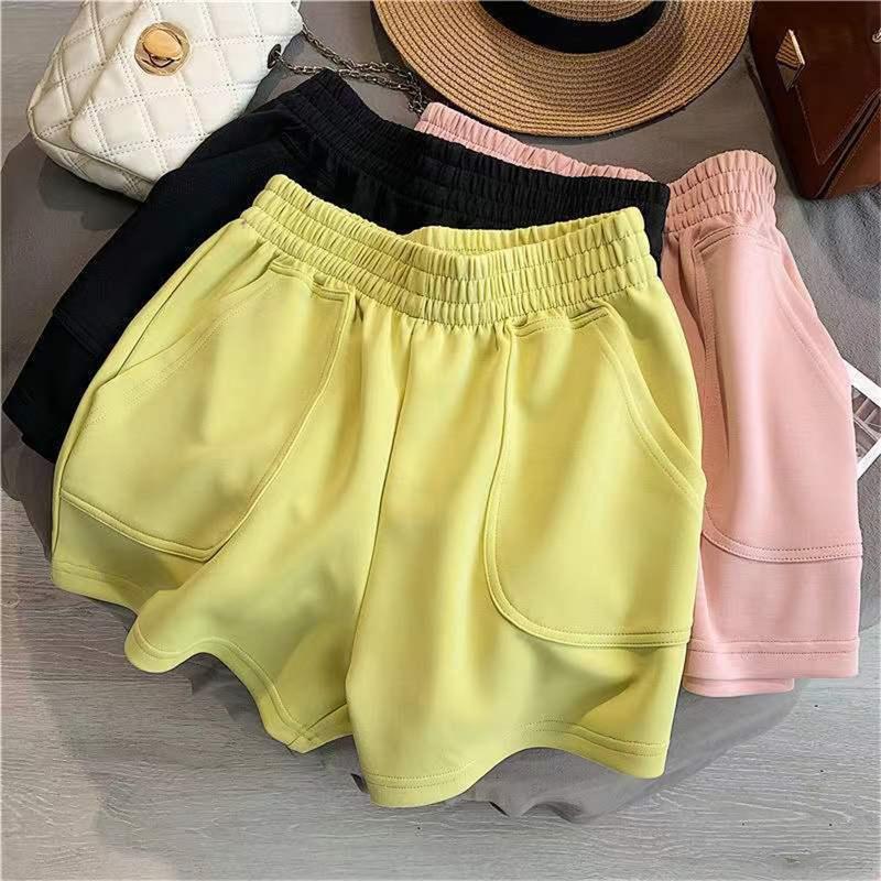Product Introduction of Women's Shorts High Waist Casual Sports Shorts Loose Homewear Womenswear Bottom 5