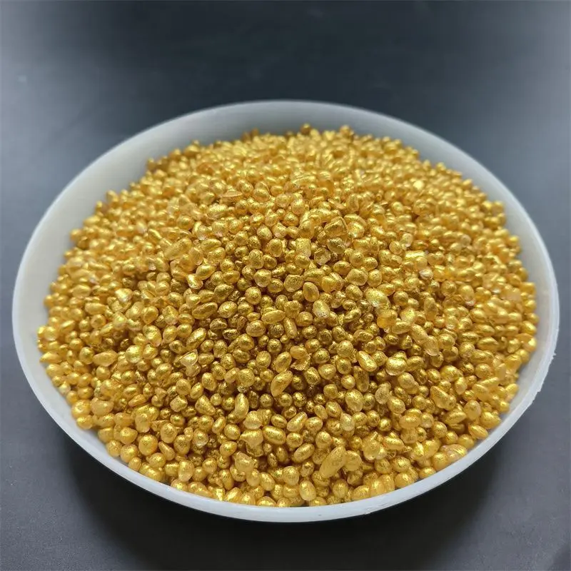 golden wealth rice The god of wealth people wealth beads worship Buddha supplies Grain Fiber