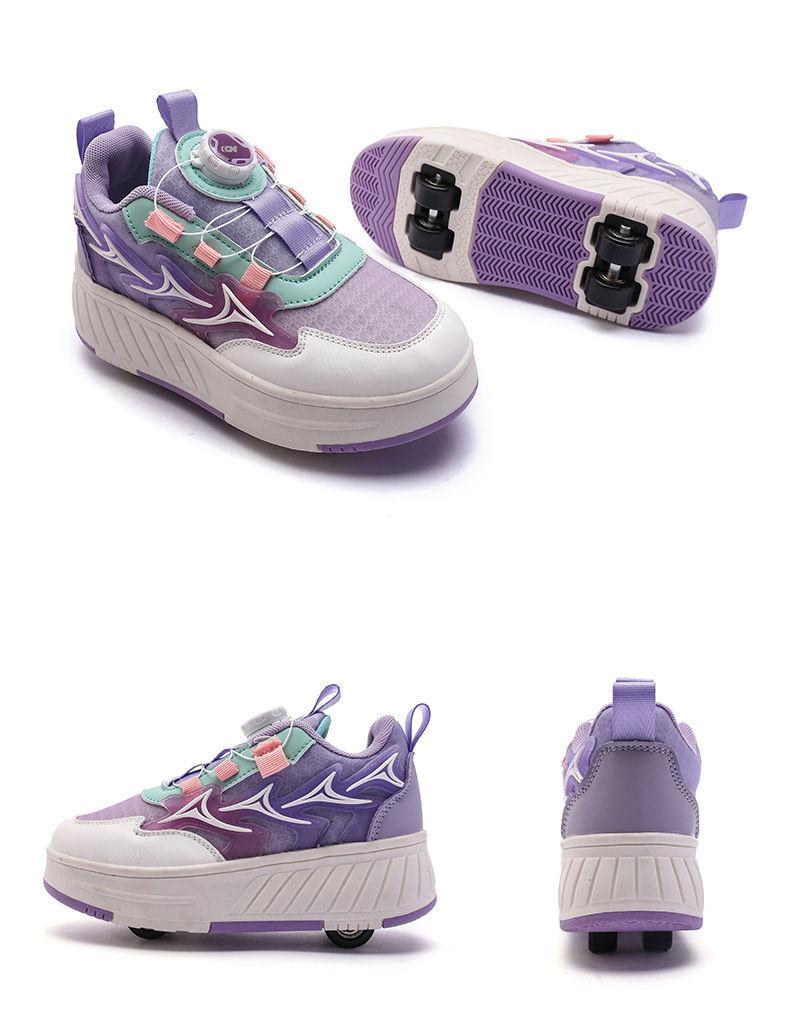 Product Introduction of Giày Bánh Răng Cuộn, Heelys Boys, Bộ Sưu Tập Mùa Thu Mới 2024, Giày Trượt Patin, Dành Cho Trẻ Em, Bốn Bánh, Giày Đi Bộ Học Sinh, Thích Hợp Cho Bé Trai 26