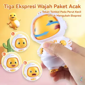 Mainan Nailong Ganti Muka Wajah Berubah – Gantungan Kunci Dino Kuning dengan Ekspresi Swap, Mainan Interaktif yang Seru dan Kreatif, Mengubah Wajah dan Ekspresi Secara Mudah, Cocok Untuk Anak-anak dan Kolektor Mainan Unik!