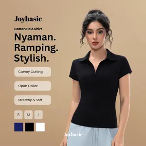 Joybasic - [Core Shape] Cotton Polo Shirt