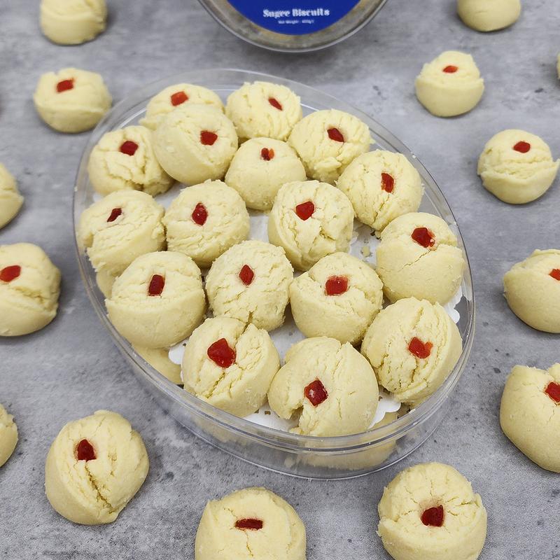 Sugee Biscuits By Dreamy Makmur - Kuih Raya Cookies Food Snacks Manis