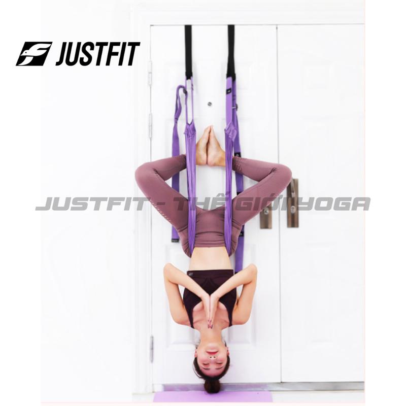 Võng tập yoga JUSTFIT có thể điều chỉnh kích cỡ tiện lợi