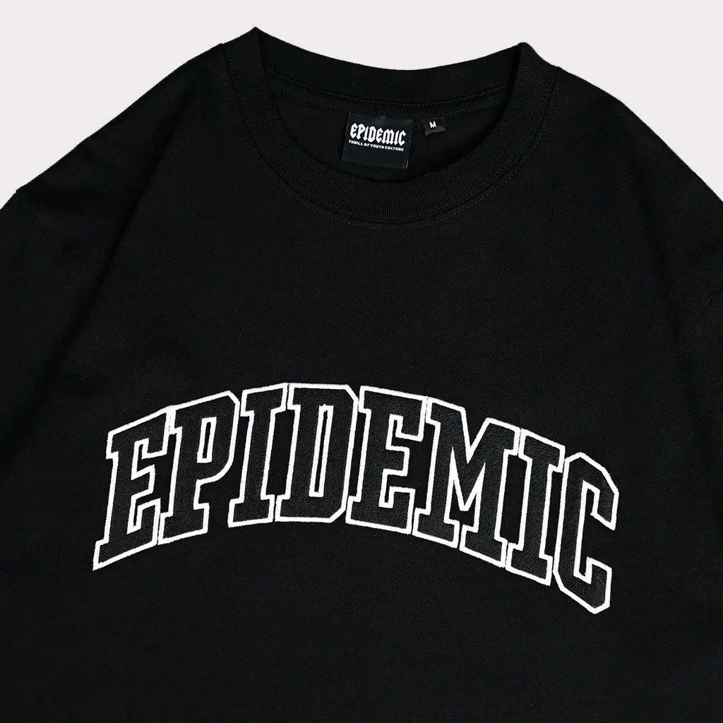 Kaos Distro EPIDEMIC cotton combat pria wanita termurah cowok keren katun Santai