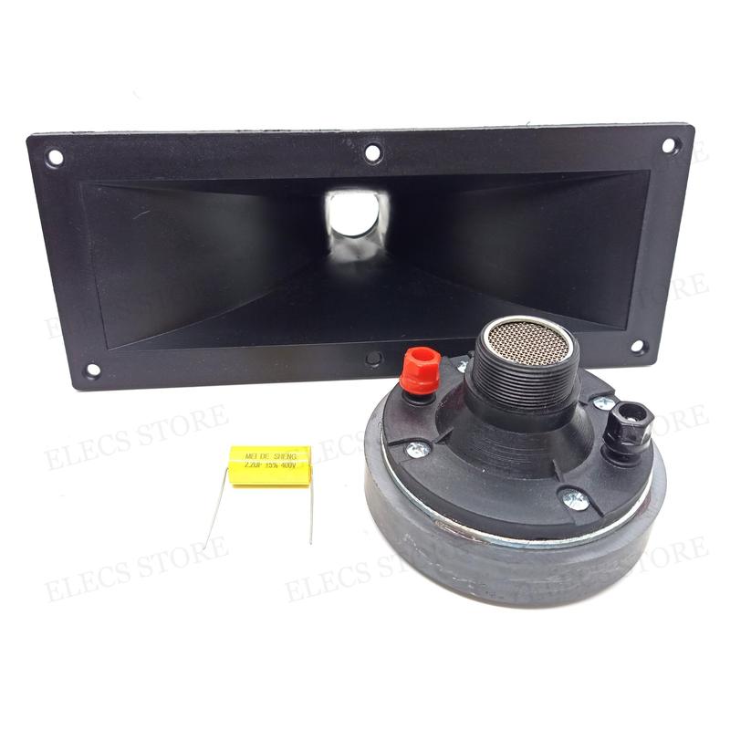 Loa Treble Kèn 450 + Họng Kèn 28cm x 11cm + Tụ Loa Treble 2.2uF