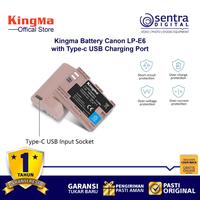 Gambar Kingma LP-E6 Battery with Type C for Canon EOS 5D IV 6D II 80D R5 R6 dari Sentra Digital Kota Surabaya 4 Tokopedia