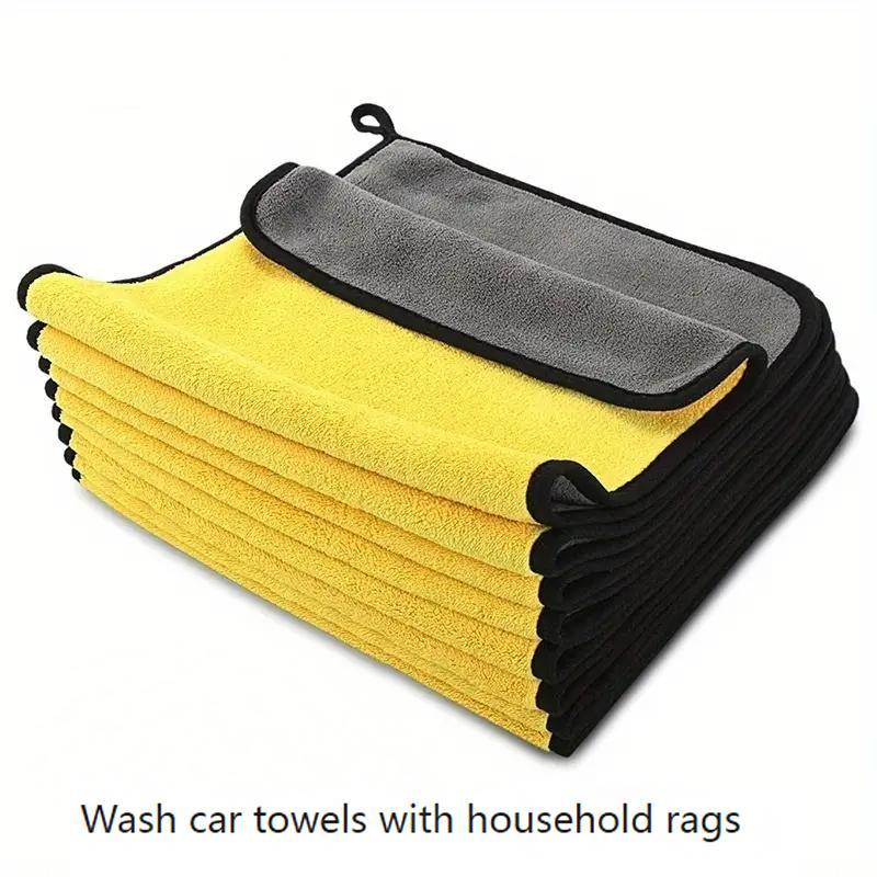 Car Wash Towel, Ultra-Soft Microfiber Towel, Scratch-free High Absorbency Quick-dry Towel, Perfect for Washing, Drying, Detailing 0
