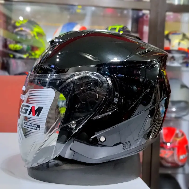 helm gm fury double visor solid 2