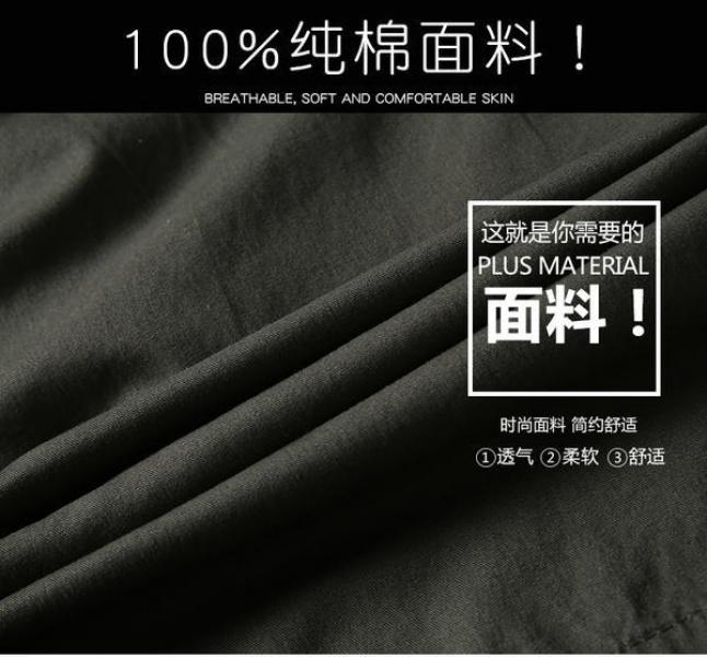 Product Introduction of Summer Men's Casual Middle-Aged Cropped Pants Dad Workwear Shorts Middle-Aged and Elderly Cotton Loose Breeches Thin Pirate Shorts Menswear Lingerie 4