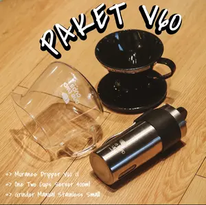 Paket Kopi V60 Seduh Kopi Manual Set 3 Item