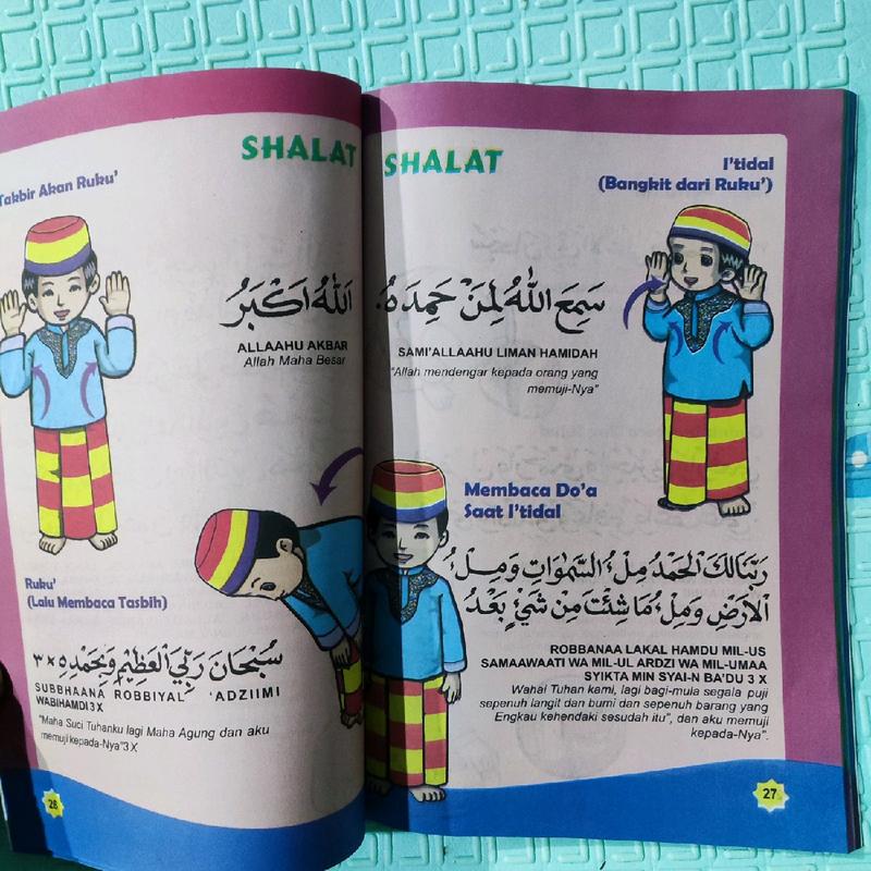 Buku Pintar Belajar Sholat dan Berdoa Disertai Juz Amma untuk Anak - MPP 4