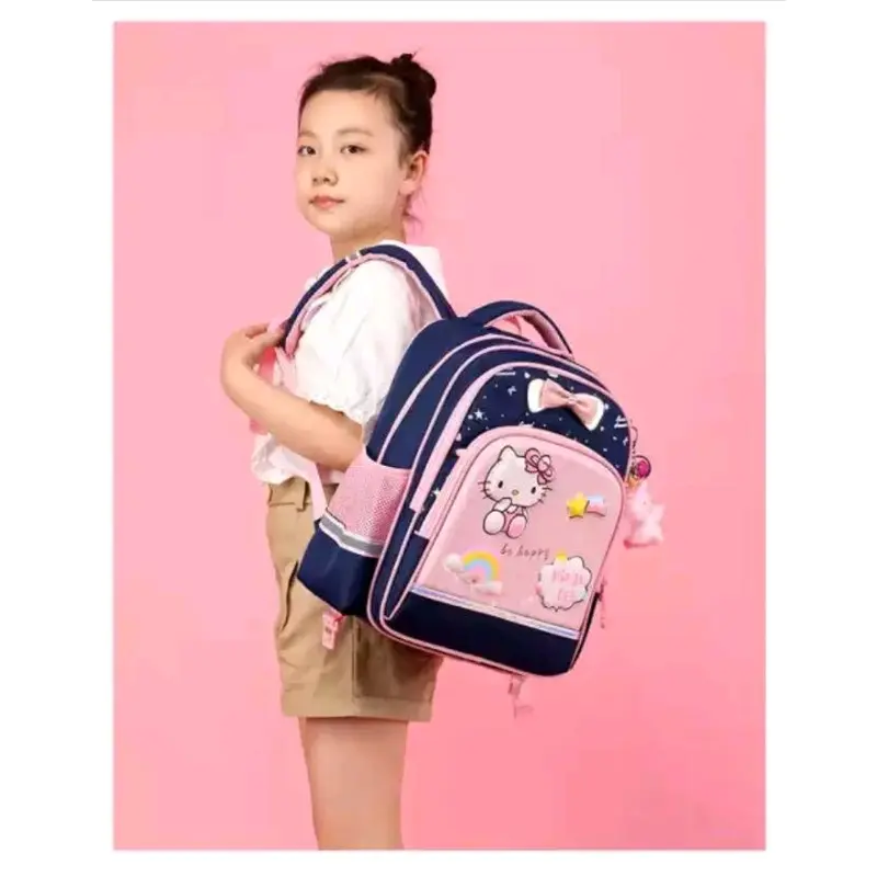 RS.Tas Ransel Anak Sekolah TK SD HELLO KITY Tas Ransel Anak Cewe Karakter Kartun Tas Punggung 5
