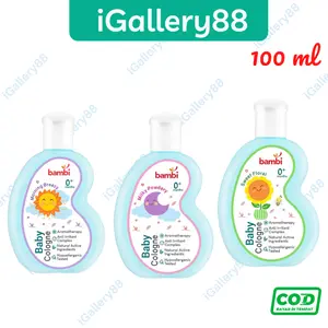 Bambi Baby Cologne Morning Breezy Milky Powdery Sweet Floral Perfum Bayi