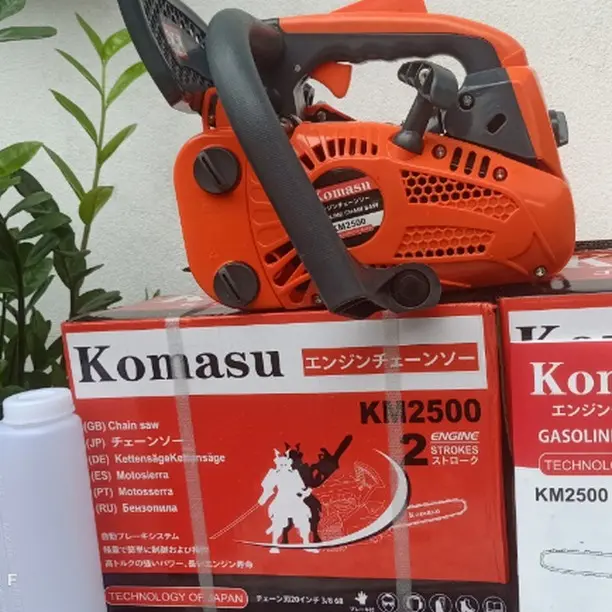 Máy cưa xích chạy xăng mini Komasu - Lam 30 cm xi lanh 25cc - Bảo hành 24 tháng keoti a phát cỏ stihl 382 đầu máy cắt cỏ 6