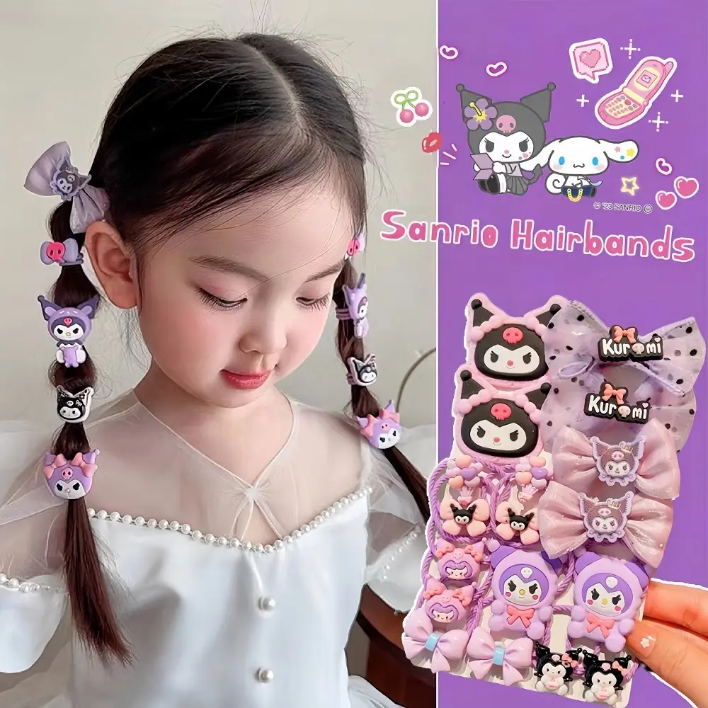[COD]PRINCESS KESLI 18 PCS ยางรัดผมน่ารัก  สไตล์เกาหลี สําหรับเด็ก เครื่องประดับผม