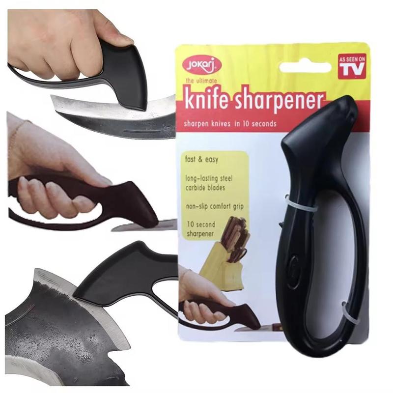 Product Introduction of Single Handle Kitchen Sharpener Quick Sharpener Small Tool Whetstone Conveniente Sharpening F5K5 22