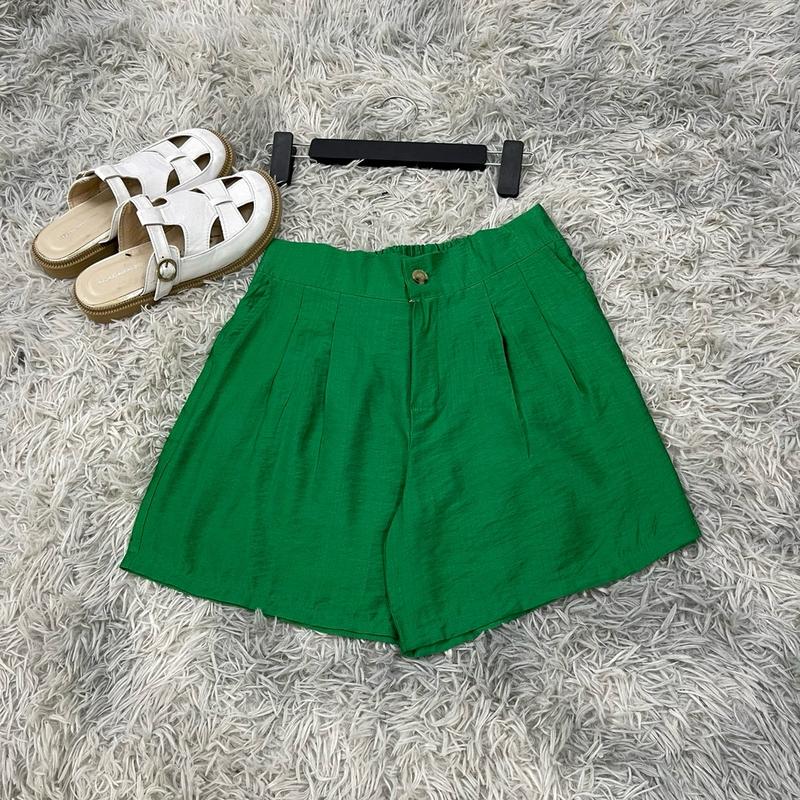 Combo 3 Quần sóc nữ  cạp trước chun sau chất mát mịn  mền  Quần đũi tơ 4