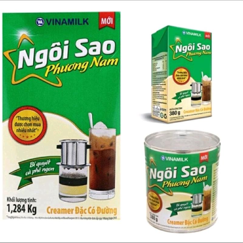 Sữa đặc có đường Ngôi Sao Phương Nam xanh lá hộp 1284g