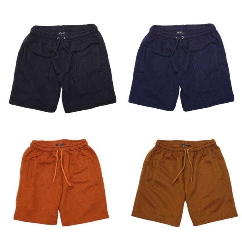 SALE CELANA KNIT COMFY DIAMOND PREMIUNLM TEBAL PENDEK PRIA WANITA SHORTPANTS COMFY Fit Katun Nyaman Santai Tidur Panjang Boxer sku24 8