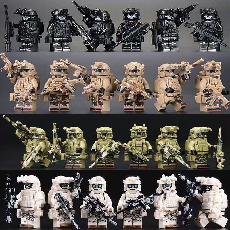 Product Introduction of Mô Hình Nhỏ Lego Tương Thích, Thiết Kế Rằn Ri Lực Lượng Đặc Biệt Và Cảnh Sát SWAT Commando, Thích Hợp Cho Bé Trai, Đồ Chơi Khối Xây Dựng Giáo Dục, Năm 2025 5