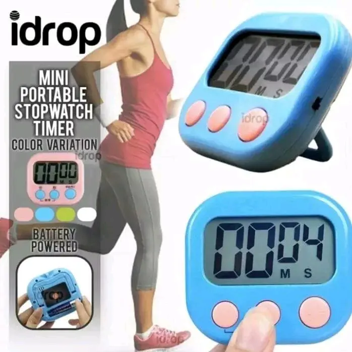 Digital Timer Pengatur Waktu Alarm Masak Stopwatch Kitchen Magnet 4