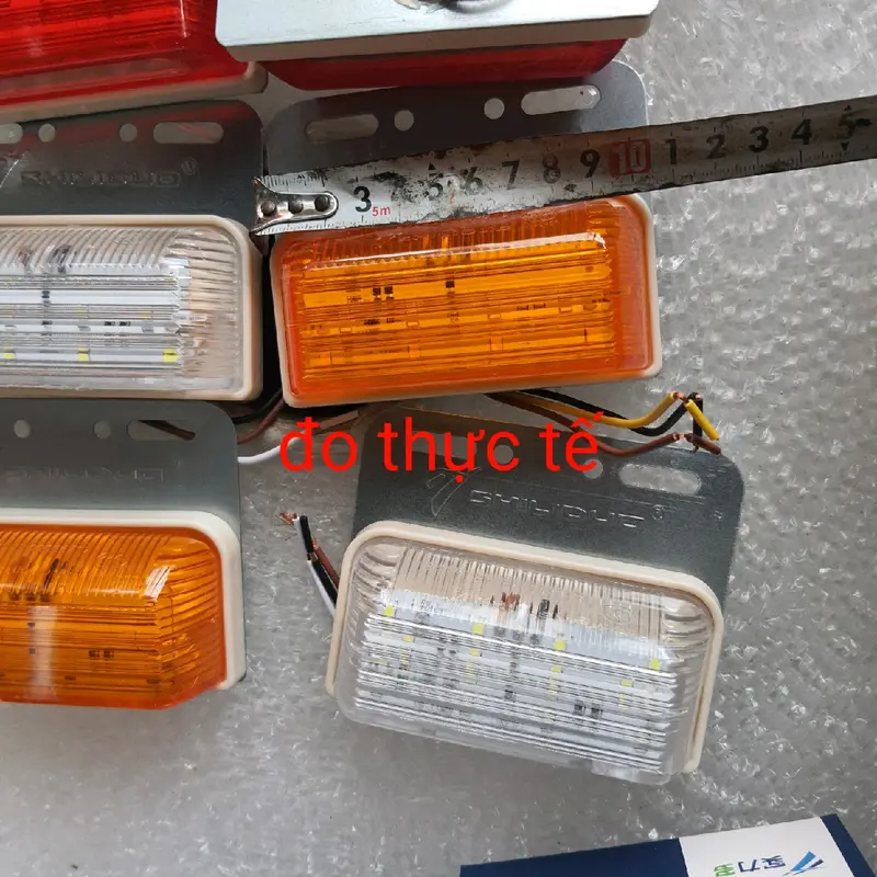 đèn led sườn, đèn hông xe tải, xe khách siêu sáng,hàng Silidu 4003 đa năng có dãy soi lốp 4