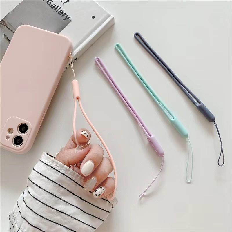 Product Introduction of Lucky Universal Liquid Silicone Mobile Phone Case Lanyard Strap Hanging Rope 5