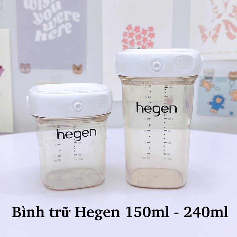 [ Tách lẻ k hộp ] Bình trữ / Thân bình Hegen chính hãng 150ml - 240ml