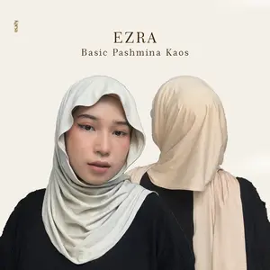 Karsalabel Ezra Pashmina Kaos Basic Rayon Premium