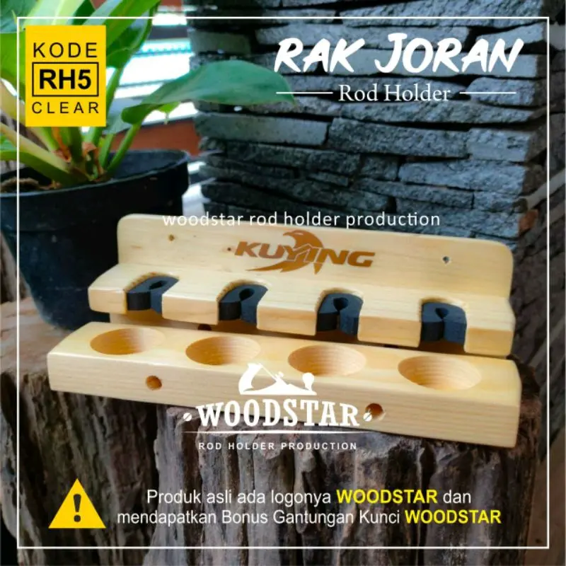 RAK JORAN PREMIUM UNTUK PANCING RAK JORAN TEMPEL SLOT 4