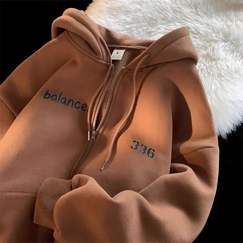 ÁO KHOÁC NỈ DÂY KÉO KHÓA ZIPPER NĂNG ĐỘNG THOẢI MÁI