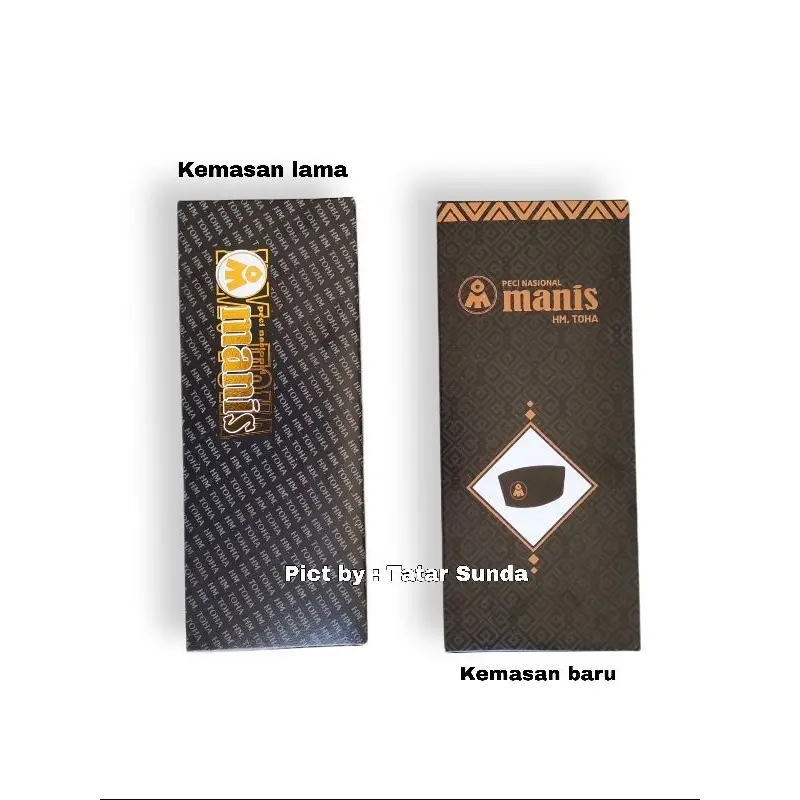 Peci Hitam Cap Manis Ori Tinggi 7 8 9 10 HM. TOHA Set perlengkapan sholat Songkok Kopiah Hitam AC Manis Muslim Pria Dewasa Nyaman 1