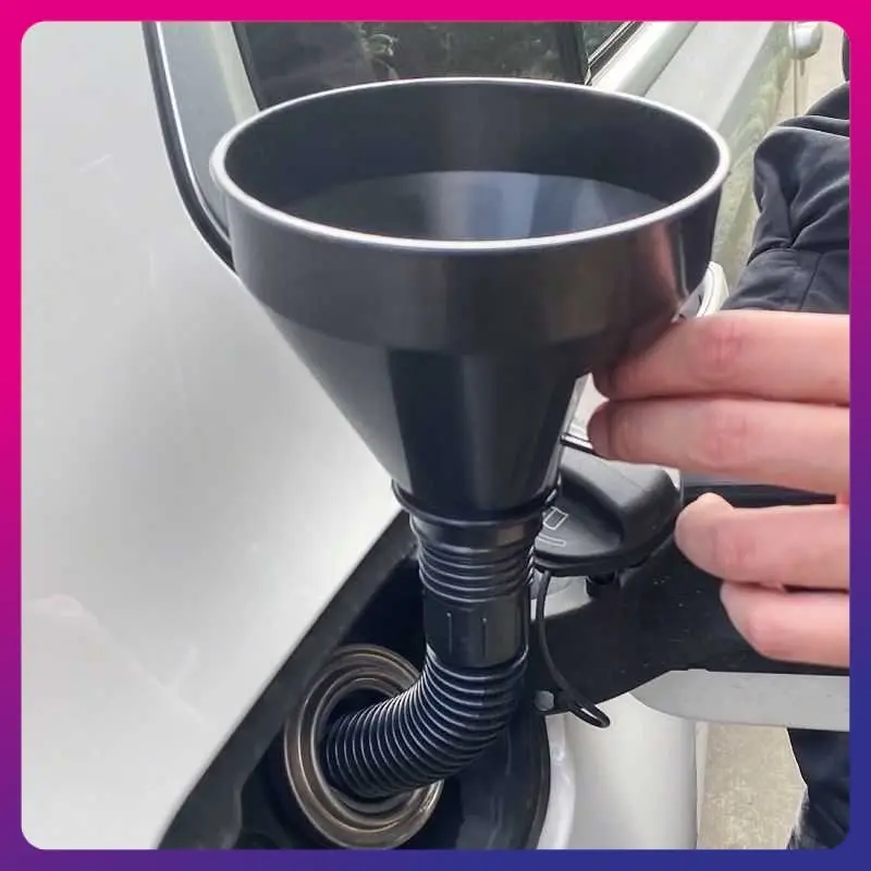 Carzkool Nozzle Corong Minyak Bensin Wide Funnel 13.5cm dengan Selang - CK888