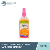 Gambar Soffell Spray Wangi Kulit Jeruk 80 mL - Cairan Spray Anti Nyamuk dari Apotekmandjurofficial Kota Administrasi Jakarta Pusat 1 Tokopedia