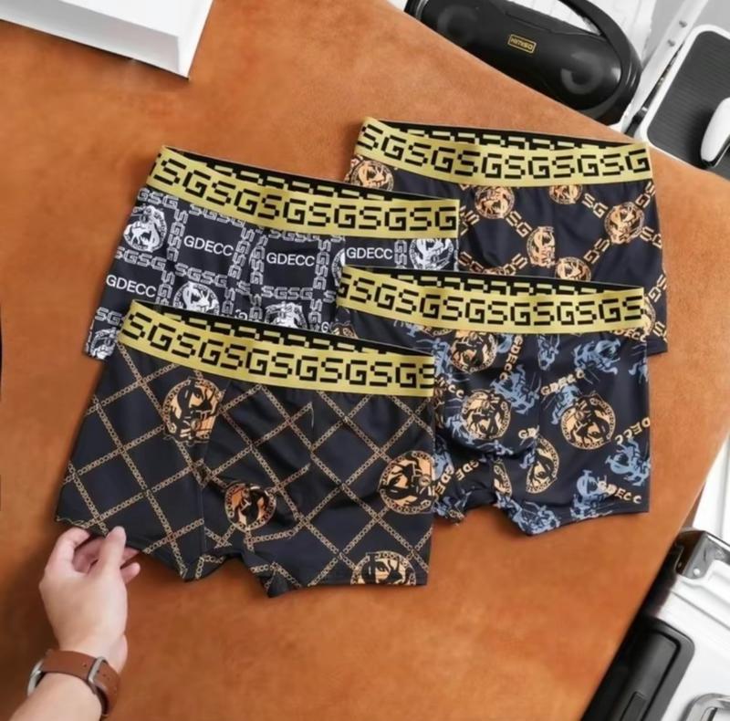 Combo 3-5 quần sịp đùi hoàng gia hàng loại 1 Quần lót nam HG thun lạnh co dãn bốn chiều cực thoáng mát Quần boxernam Quần lót Quần boxer quần sịt nam quần sì nam Menswear