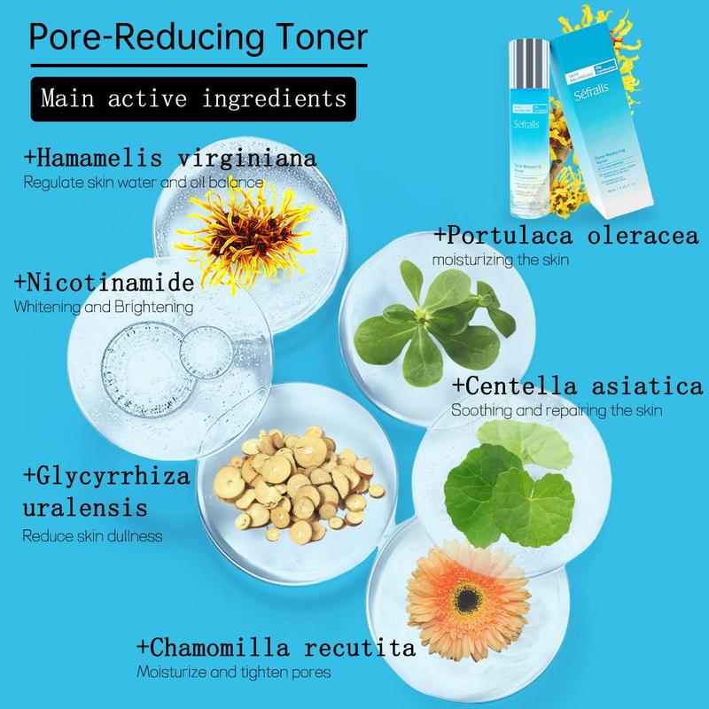 Moisturizing Toner & Pore-reducing Toner, 2pcs/set Refreshing Toner for Women & Men, Skin Care Product for Daily Use 7