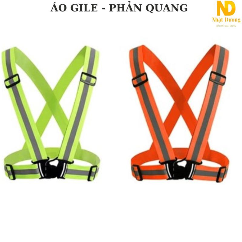 Áo phản quang dây đi phượt quét dọn ban đêm làm việc tại công trình, Áo lao động phản quang