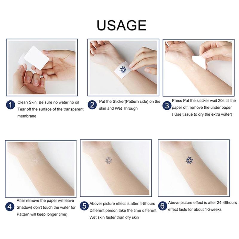 Product Introduction of Hình Xăm Dán Tạm Thời, Lâu Trôi, Dành Cho Nam Giới, Ống Bọc Cánh Tay, Tranh Cơ Thể, Mực Nước Trái Cây, Hình Xăm Giả, Dành Cho Nam Giới Trưởng Thành, Hình Xăm Tạm Thời Nửa Vĩnh Viễn Cosmetic Mỹ Phẩm 25